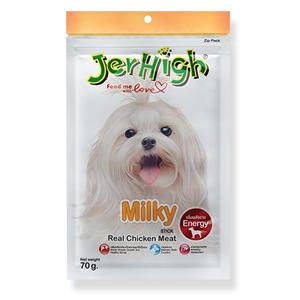 Jerhigh ขนมสุนัข รสมิลกี้