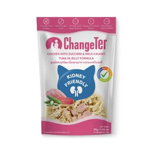 Changeter เพาซ์แมว รส ไก่ซูกินี่ทูน่าเยลลี่