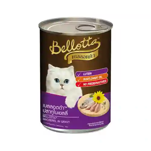 Bellotta แมว รสปลาทูเยลลี่ 400ก.