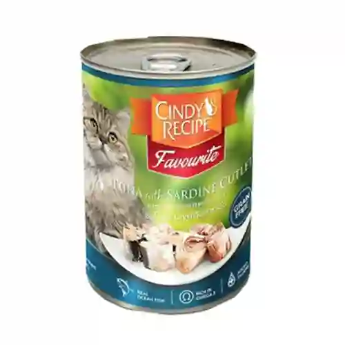ซินดี้ เรชิพี,กระป๋อง,กระป๋องแมว,กปแมว,กป,อาหารเปียก,can,โต,adult