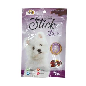 Pet8 Stick ขนมสุนัข รสตับ 75ก.