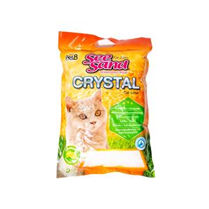 Seesand ทรายแมวคริสตัล กลิ่นเลมอน 5ลิตร