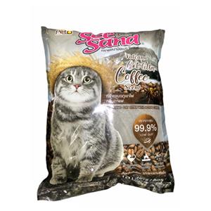 ซีแซน ทรายแมวเต้าหู้ กลิ่นกาแฟ DA52