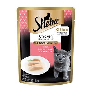 Sheba ชีบา เพาซ์แมว รสไก่
