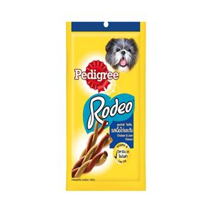 Pedigree Rodeo ขนมสุนัข รสไก่ตับ 90ก.