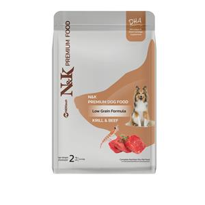 N&K สุนัขโต สูตรคริลล์ออย และ เนื้อ