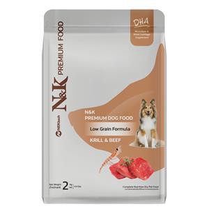 N&K สุนัขโต สูตรคริลล์ออย และ เนื้อ