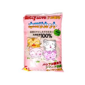 Kitty Love ทรายแมว กลิ่นแอปเปิ้ล ชมพู