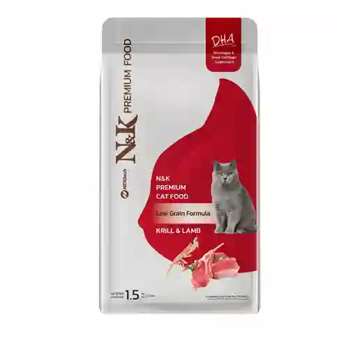 อาหารเม็ด,เม็ดแมว,อาหารแมว,อาหารเม็ดแมว,โต,adult,ปลา,krill,oil,lamb