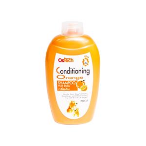 Ostech แชมพูสุนัขผสมครีมนวด กลิ่นส้ม