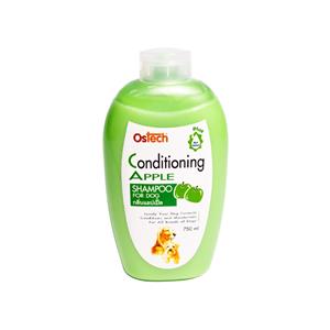 Ostech แชมพูสุนัขผสมครีมนวด กลิ่นแอปเปิ้ล