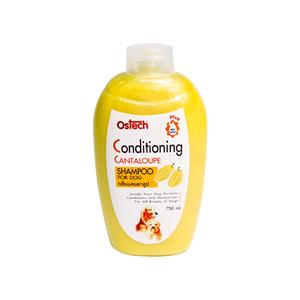 Ostech แชมพูสุนัขผสมครีมนวด กลิ่นแคนตาลูป