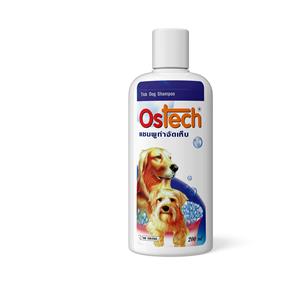 Ostech แชมพูสุนัข สูตร กำจัดเห็บหมัด