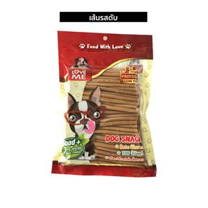 Love Me ขนมสุนัข เส้นตับ 450ก.