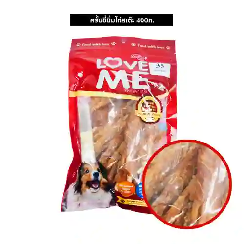 เลิฟมี,ขนม,ขนมหมา,แท่ง,stick,jerky,snack,สติ๊ก,สันใน,ไก่ชิ้น