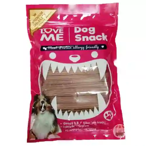 เลิฟมี,ขนม,ขนมหมา,แท่ง,stick,jerky,snack,สติ๊ก,สันใน,ไก่ชิ้น,ขัดฟัน,denta,dental,den-t,dent,ปากเหม็น