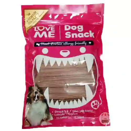 เลิฟมี,ขนม,ขนมหมา,แท่ง,stick,jerky,snack,สติ๊ก,สันใน,ไก่ชิ้น,ขัดฟัน,denta,dental,den-t,dent,ปากเหม็น