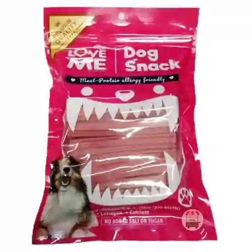 เลิฟมี,ขนม,ขนมหมา,แท่ง,stick,jerky,snack,สติ๊ก,สันใน,ไก่ชิ้น,ขัดฟัน,denta,dental,den-t,dent,ปากเหม็น