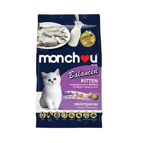 มอนชู,อาหารเม็ด,เม็ดแมว,อาหารแมว,อาหารเม็ดแมว,ลูกแมว,บาลานซ์,Balance,kitten,หย่านม,แม่และลูก