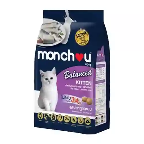 มอนชู,อาหารเม็ด,เม็ดแมว,อาหารแมว,อาหารเม็ดแมว,ลูกแมว,บาลานซ์,Balance,kitten,หย่านม,แม่และลูก