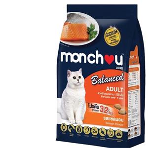 Monchou แมวโต สูตรBalance รสแซลมอน