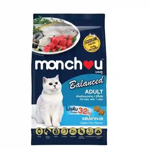 มอนชู,อาหารเม็ด,เม็ดแมว,อาหารแมว,อาหารเม็ดแมว,บาลานซ์,Balance,โต,adult,