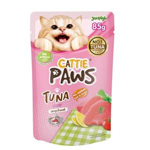 Cattie Paws เพาซ์แมวเนื้อแดง รสทูน่าเยลลี่