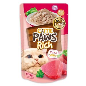 Cattie Paws เพาซ์แมว รสทูน่าเยลลี่