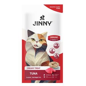Jinny ครีมมี่ทรีต แมวเลีย รสทูน่า