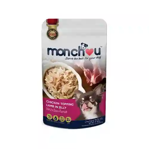 เพาซ์,เพาช์,pounch,เพาซ์หมา,เพาช์หมา,เพาหมา,เพาช์สุนัขอาหารเปียก,ซอง,หมา,มอนชู,มองชู,เจลลี่,เยลลี่,jelly