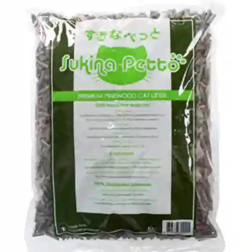 8858788700115 Sukina Petto ทรายแมวเปลือกไม้สน สูตรคาร์บอน *ไม้สนคาร์บอน5L\Sukina petto 5 L. ซูกินะ,เพ็ทโตะ,sukina,petto,ทรายแมว,litter,clump,ทรายเต้าหู้,ถั่ว,เต้าหู้,tofu,natural,bean,ธรรมชาติ,ไม้สน