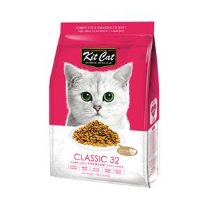 KitCat แมวโต สูตร Classic 32