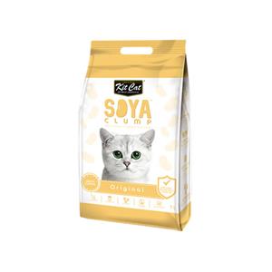 KitCat Soya Clump  ทรายแมวเต้าหู้ กลิ่นOriginal 7ลิตร