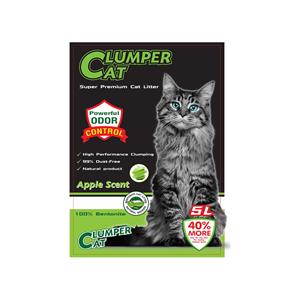 Clumper ทรายแมว กลิ่นแอปเปิ้ล 5ลิตร