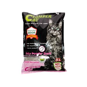 Clumper ทรายแมว กลิ่นแป้งเด็ก 5ลิตร