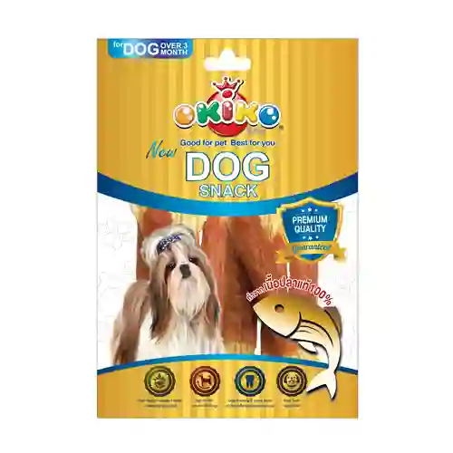 โอกิโกะ,ขนม,ขนมหมา,แท่ง,stick,jerky,snack,สติ๊ก,treat,ทรีต,สันใน,ไก่ชิ้น,jerky