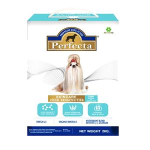 Perfecta สุนัขโต สูตรสกินแคร์ รสปลาข้าว