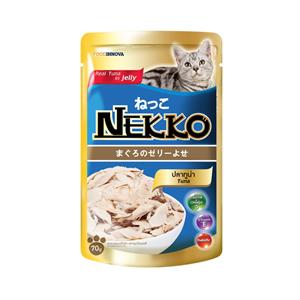 Nekko เพาซ์แมว รสทูน่า เจลลี่ 70ก.