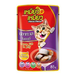 Meow Meow เหมี่ยวๆ เพาซ์แมว รสปลาะเล 85ก.