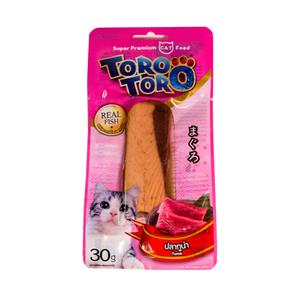 Toro Toro ขนมแมว ไก่ชิ้น รสทูน่า 30ก.