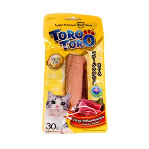 Toro Toro ขนมแมว ไก่ชิ้น รสทูน่าคอลลาเจน 30ก.