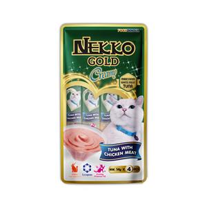 Nekko Gold Creamy แมวเลีย รสทูน่าไก่