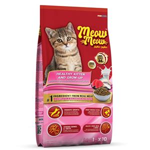 เหมี่ยวเหมี่ยว ลูกแมว รสปลาทะเลและนม