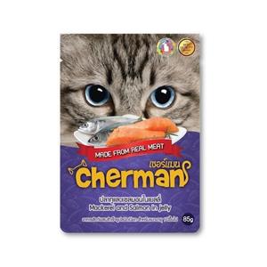 Cherman เพาซ์แมว รสปลาทูแซลมอนในเยลลี่