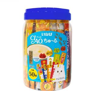 Ciao Churu  แมวเลีย รสรวมซีฟู๊ด