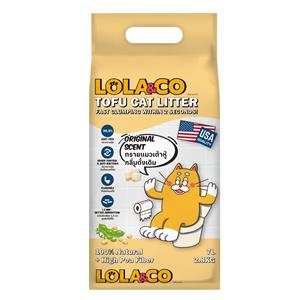 Lola&Co ทรายแมวเต้าหู้ กลิ่น Natural