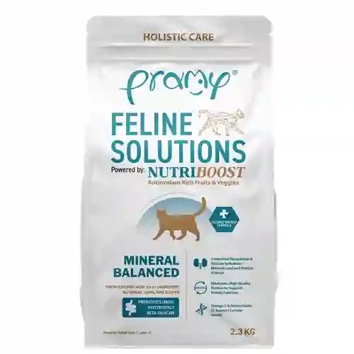 Pramy,อาหารเม็ดแมว