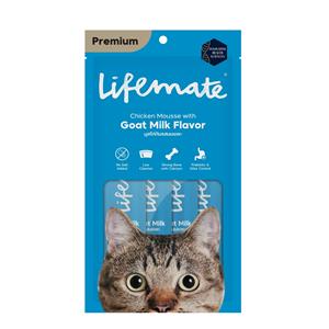 Lifemate แมวเลีย รสมูสไก่นมแพะ