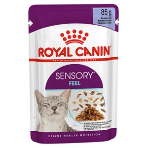 (โหล) 12x85ก. Royal Canin เพาซ์แมว สูตร Sensory Feel Jelly