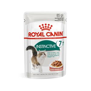Royal Canin เพาซ์แมวแก่ สูตร Instinctive 7+ Gravy 85ก.